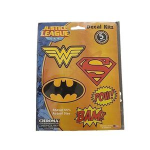 Chroma Justice League Emblemz DECAL KIT 4 PCS‎ Sealed New